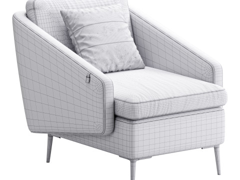 Armchair C119 3Dモデル
