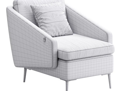 Armchair C119 3D Model