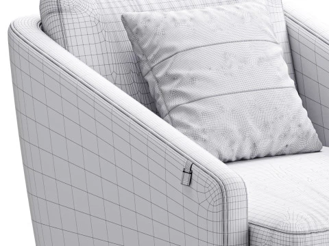 Armchair C119 3D Model