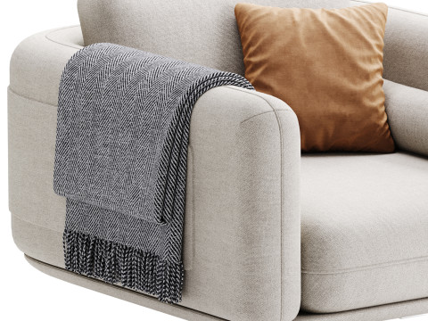 Armchair C125 Modèle 3D
