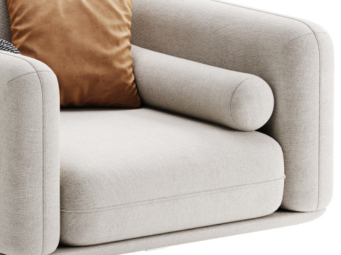 Armchair C125 Modèle 3D