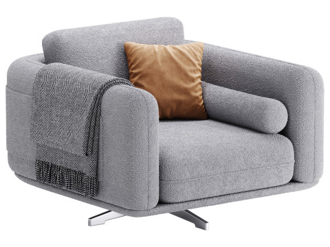 Armchair C125 Modèle 3D