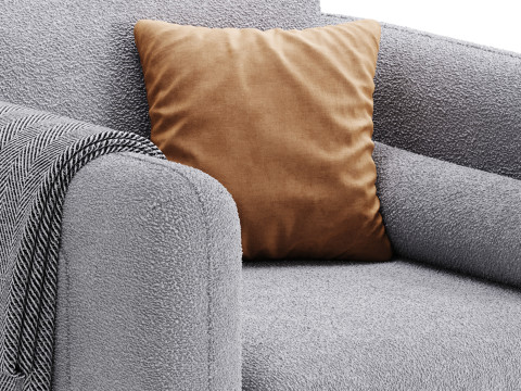 Armchair C125 Modèle 3D