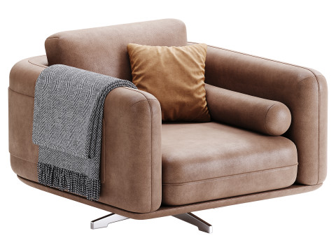Armchair C125 Modèle 3D