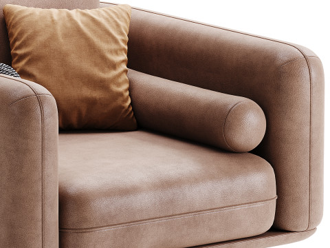 Armchair C125 Modèle 3D