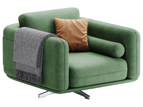 Armchair C125 Modèle 3D