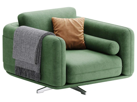 Armchair C125 3D Model