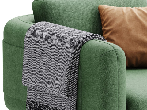 Armchair C125 Modèle 3D