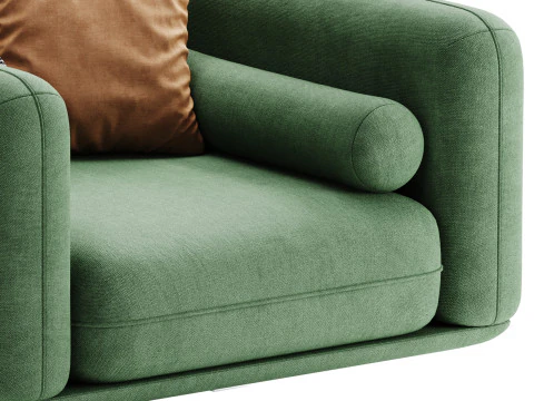 Armchair C125 3D Model