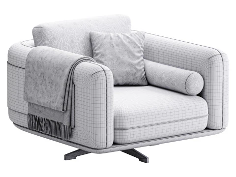 Armchair C125 3D Model