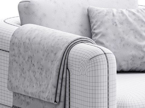 Armchair C125 Modèle 3D