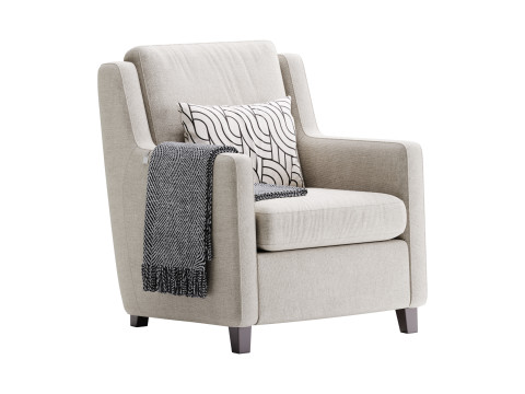 Armchair George 3D Model