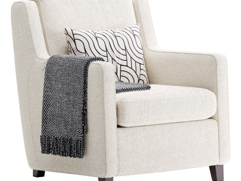 Armchair George Modèle 3D