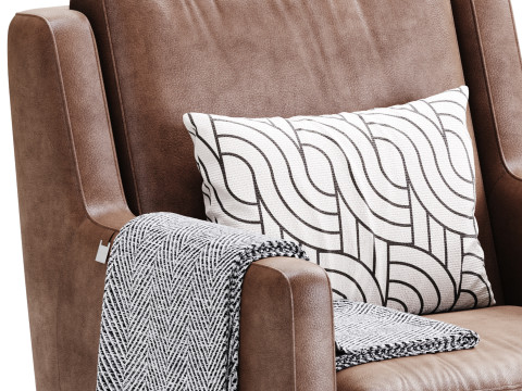 Armchair George Modèle 3D