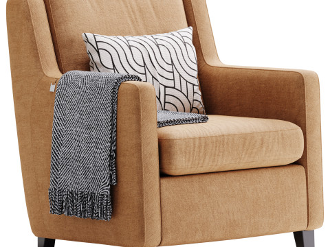 Armchair George Modèle 3D