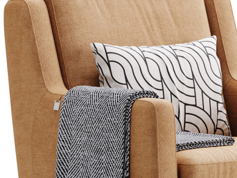 Armchair George 3D Model