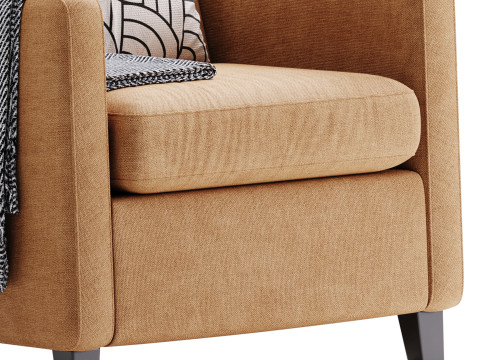 Armchair George Modèle 3D