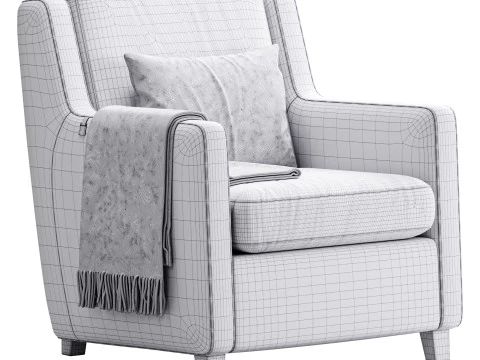 Armchair George 3D Model