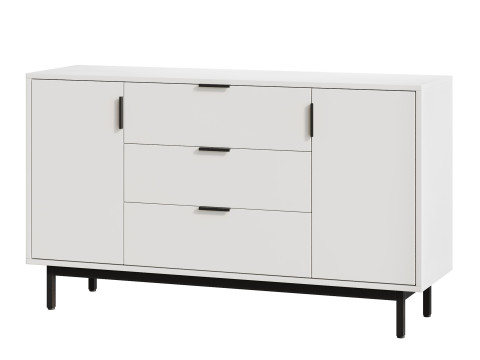 Atwell 3-Drawer Dresser 3D Model