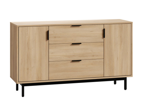 Atwell 3-Drawer Dresser 3D Model