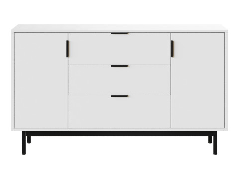 Atwell 3-Drawer Dresser 3D Model