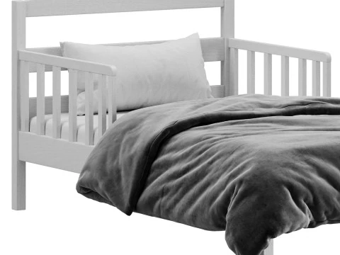 Baby Cot Baby Relax Jackson Kids 3D Model