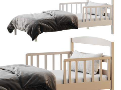 Baby Cot Baby Relax Jackson Kids Modello 3D