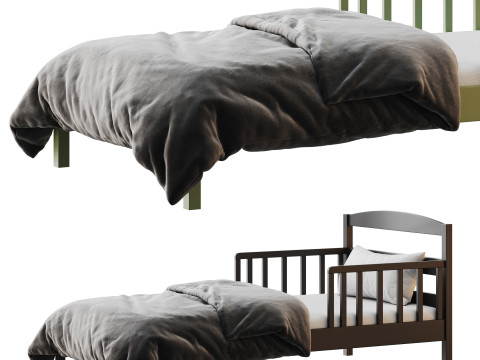 Baby Cot Baby Relax Jackson Kids Modello 3D
