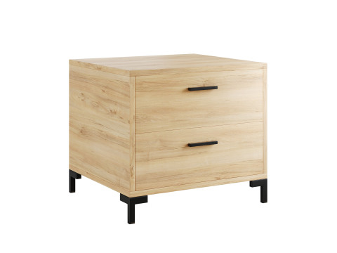 Bedside table Cleveland Wood 3D Model