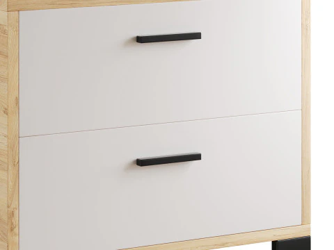 Bedside table Cleveland Wood 3D Model