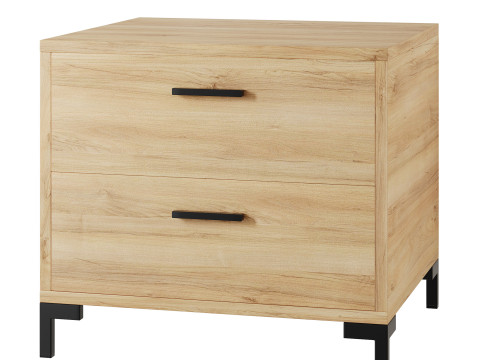 Bedside table Cleveland Wood 3D Модель