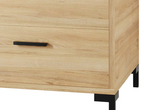 Bedside table Cleveland Wood 3D Model