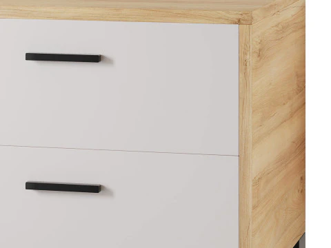 Bedside table Cleveland Wood 3D Model
