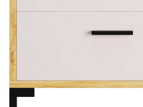 Bedside table Cleveland Wood 3D Model