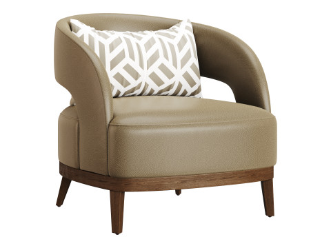 BOLERO UPHOLSTERED CHAIR 3D मॉडल