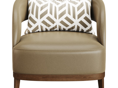 BOLERO UPHOLSTERED CHAIR 3D Model
