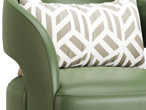 BOLERO UPHOLSTERED CHAIR 3D Model