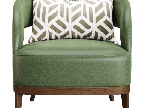 BOLERO UPHOLSTERED CHAIR 3D Model