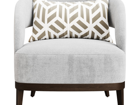 BOLERO UPHOLSTERED CHAIR 3D Model