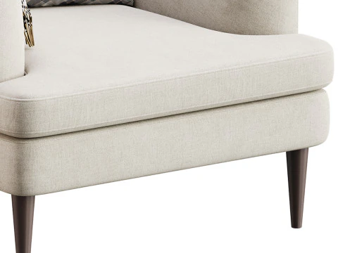 Armchair C105 3D Model