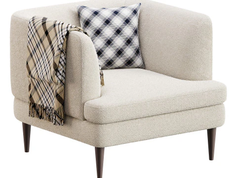 Armchair C105 3D Model
