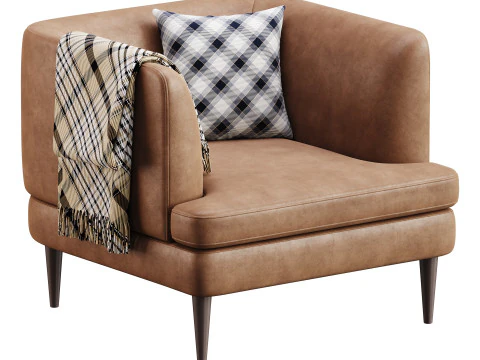 Armchair C105 3D Model
