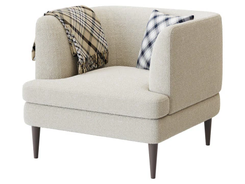 Armchair C105 3D Model