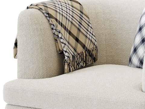 Armchair C105 Modello 3D