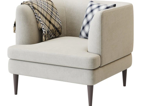 Armchair C105 3D Model