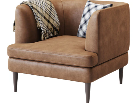 Armchair C105 3D Model