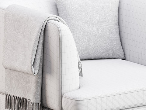 Armchair C105 Modello 3D