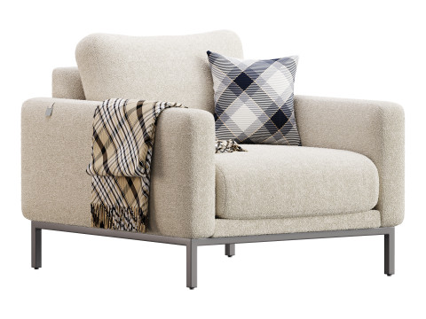 Armchair C207 3D 모델