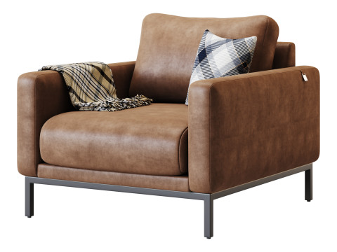 Armchair C207 3D 모델