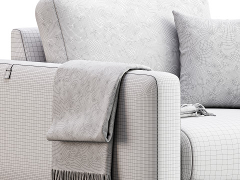 Armchair C207 3D 모델